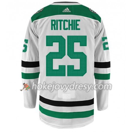 Pánské Hokejový Dres Dallas Stars BRETT RITCHIE 25 Adidas Bílá Authentic